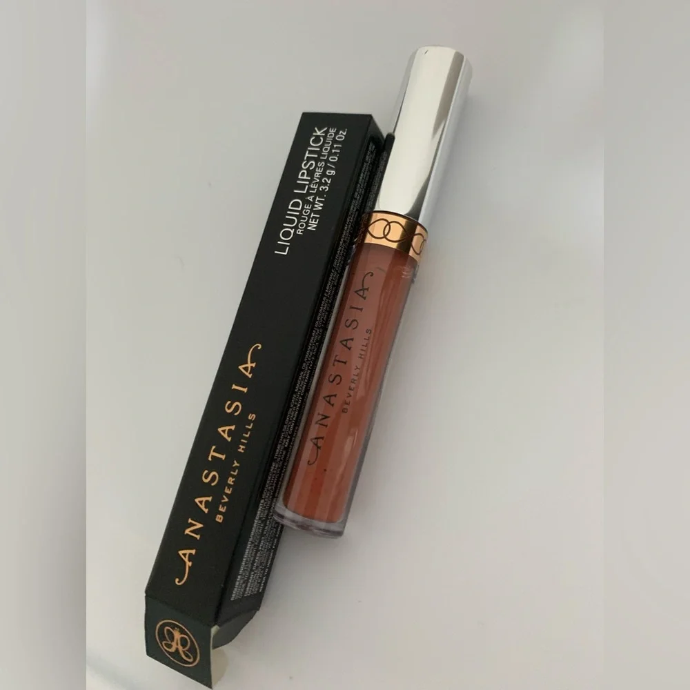 Anastasia Beverly Hills Smudge-Proof Matte Liquid Lipstick Ashton Full Size NWT - Picture 8 of 12